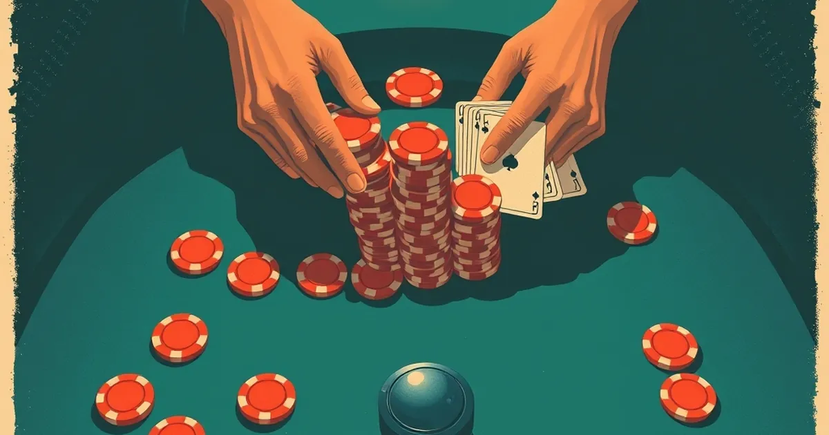 ポーカーのレイズ額、3BBから4BBに変えた瞬間の勝率を2000ハンドで測った